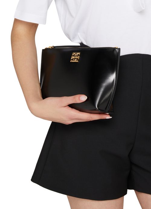 GIVENCHY Medium 4G Liquid pouch in Box leather