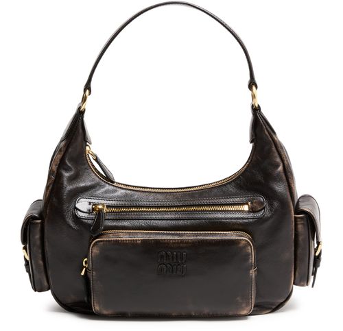 MIU MIU Sac en cuir nappa Pocket