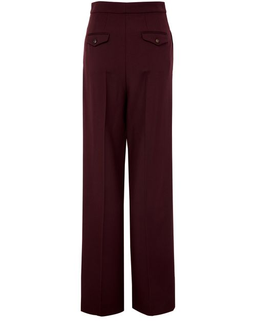 CHLOE Pantalon droit plissé