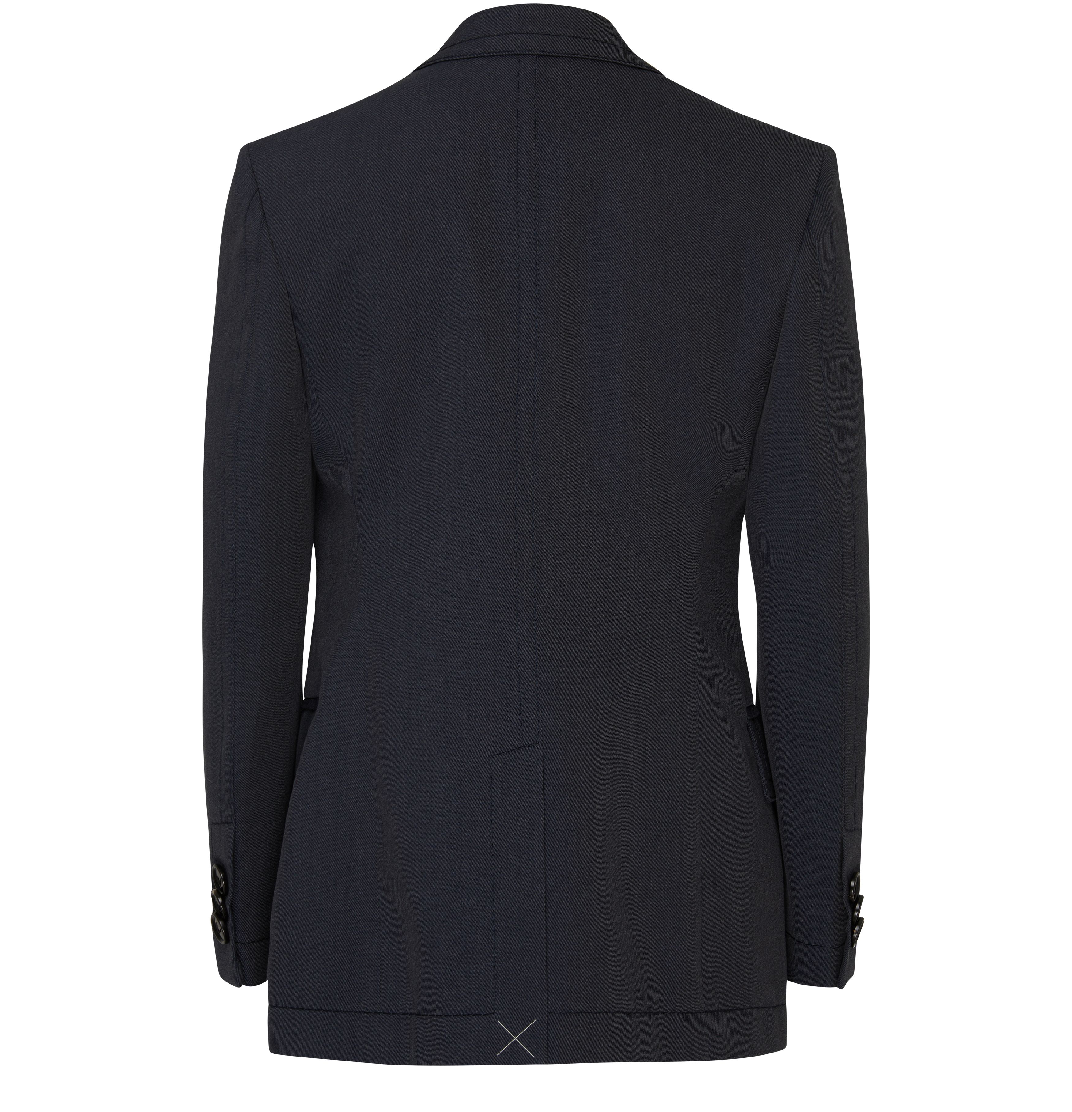 Woollen serge jacket thumbnail 3