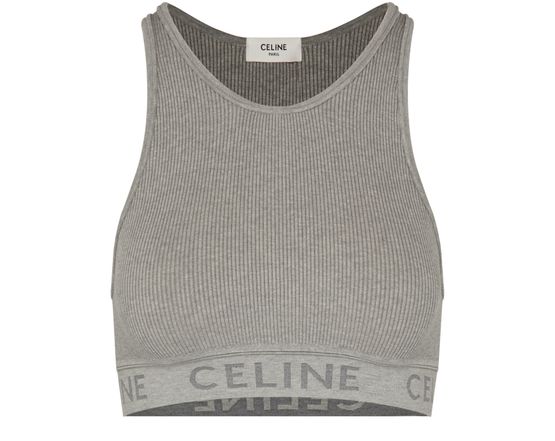 Fashion Concierge Vip Celine - Sports Bra In Athletic Knit - Farfetch