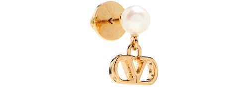 VALENTINO GARAVANI Boucles d'oreilles avec perles Vlogo Signature
