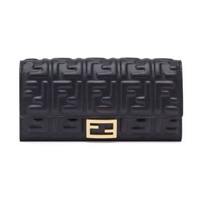 Fendi baguette continental wallet hotsell