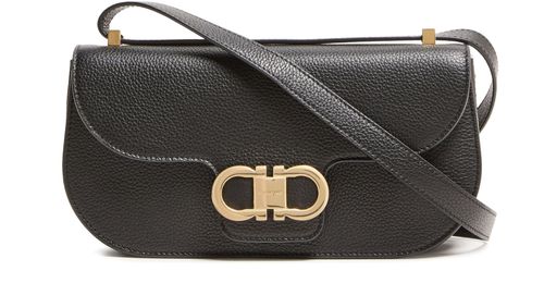 FERRAGAMO Gancini double crossbody bag