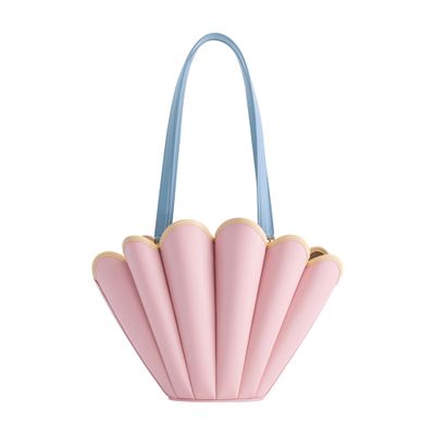 Mlouye Seashell Crossbody Bag In Pink