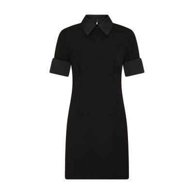 Sportmax Cipro Short Dress In Black