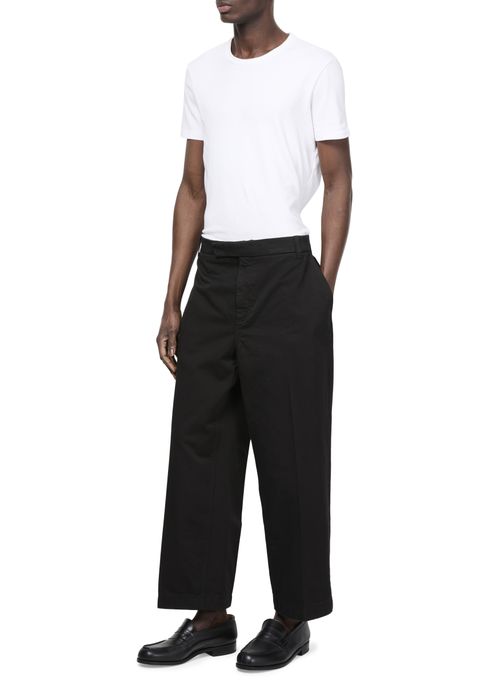 THOM BROWNE Cotton twill chino trouser