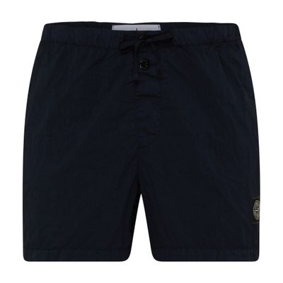 Stone Island Men's Navy Swim Shorts Large