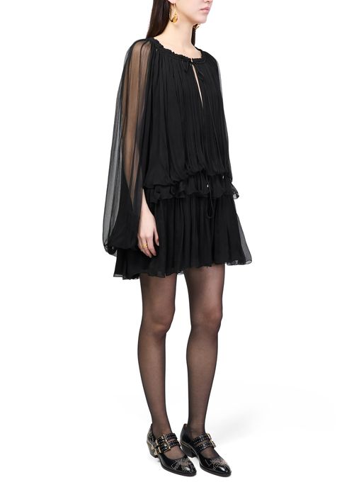 CHLOE Mini cape dress