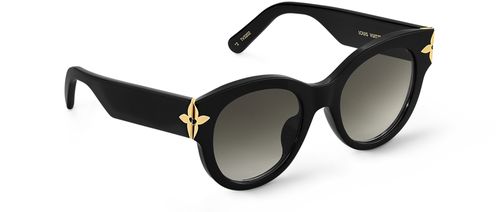 LOUIS VUITTON Flower Edge Round Sunglasses