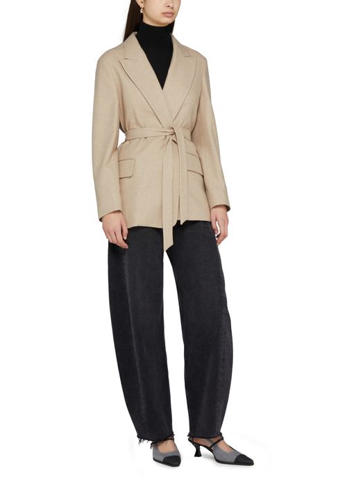 MAX MARA Randers short belted coat