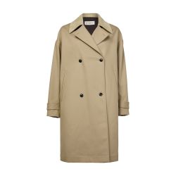 Women's Garden coat with suede collar | ROHE | 24S