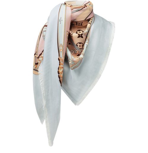 LOUIS VUITTON Mix & Straps Shawl