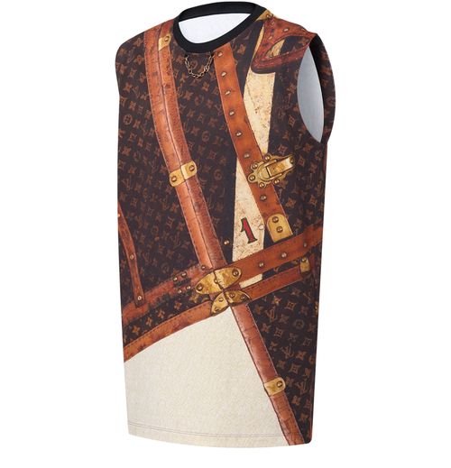 LOUIS VUITTON Sleeveless LV Trunk T-Shirt 