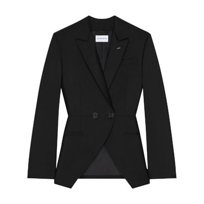 Givenchy Double-breasted Jacket In Black