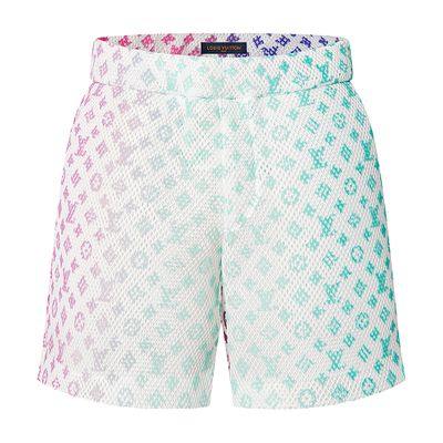 Louis Vuitton Mesh Shorts In White