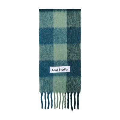 Acne Studios Vally Scarf In Blue