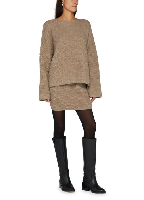 LISA YANG Imogen cashmere mini skirt