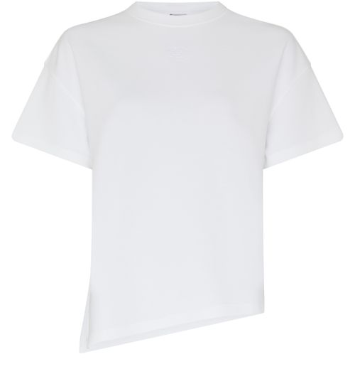 LOEWE Asymmetrical cotton and polyamide T-shirt