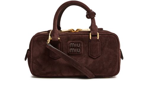 MIU MIU Arcadie suede bag