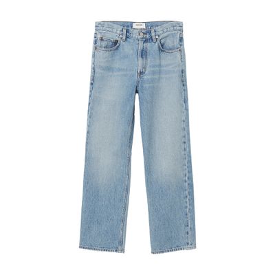 Agolde V-waist Baggy Jeans Fairway Coloured In Blue