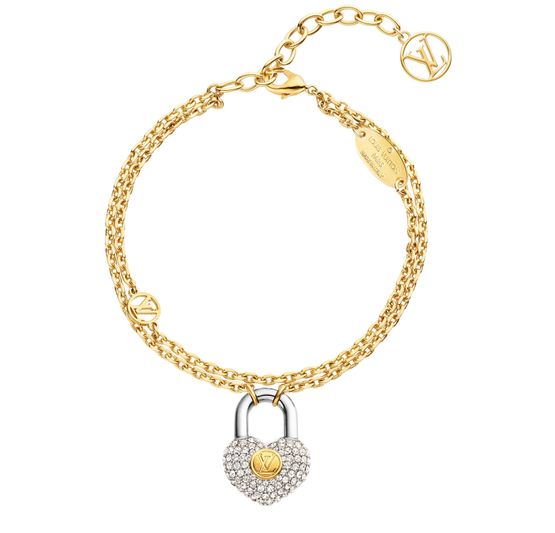 Women's Crazy In Lock Strass Supple Bracelet, LOUIS VUITTON