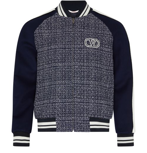 VALENTINO GARAVANI Aviator jacket with Vlogo Signature crest
