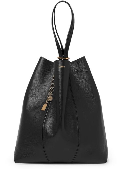 CHLOE Sac cabas Chloe Spin en cuir grainé