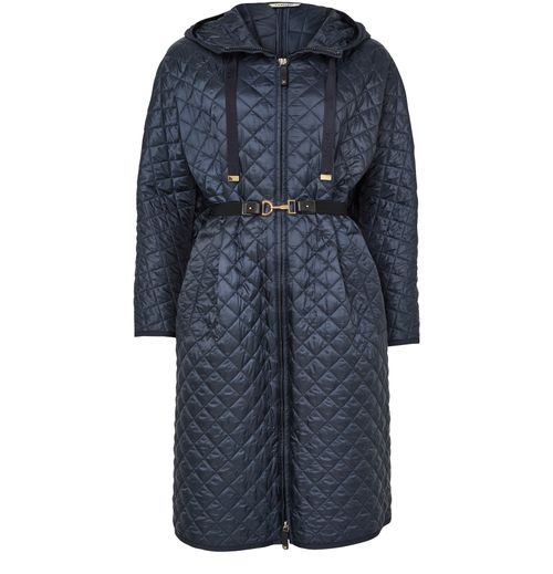 MAX MARA Quilted hooded coat
