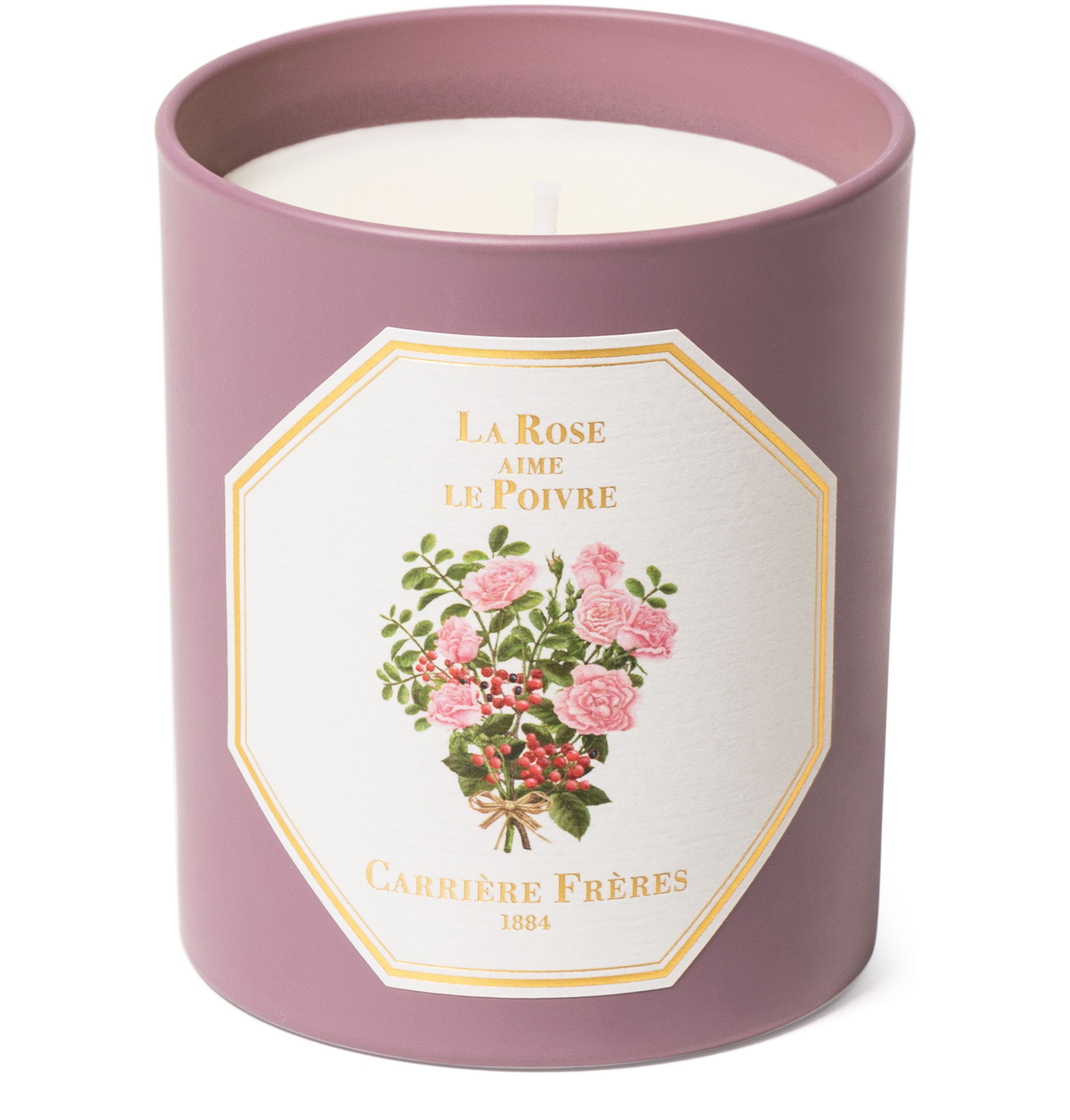 Scented Candle La Rose aime le Poivre - 185 g