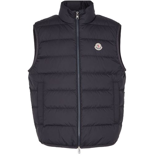MONCLER Contrin sleeveless down jacket