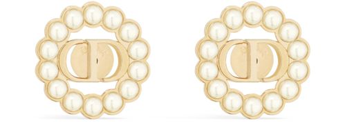 DIOR Petit CD Circle stud earrings