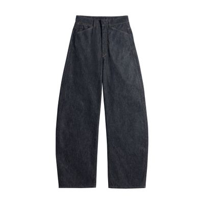 Lemaire High-rise Jeans In Grey