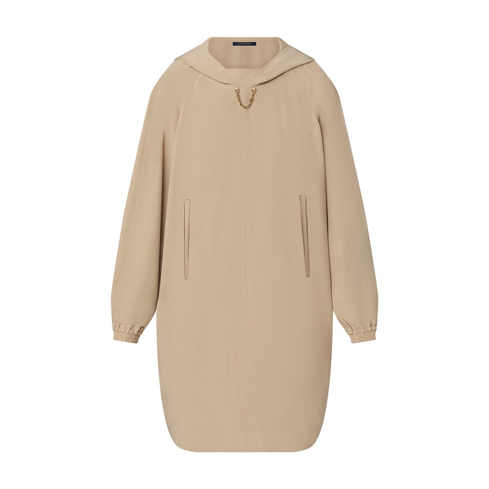 Batwing Sleeve Hoodie Dress thumbnail 6