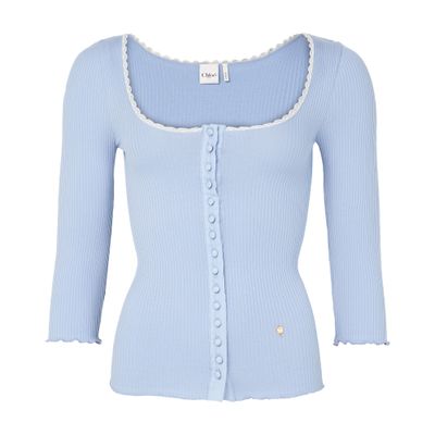 Chloé Cardigan In Blue