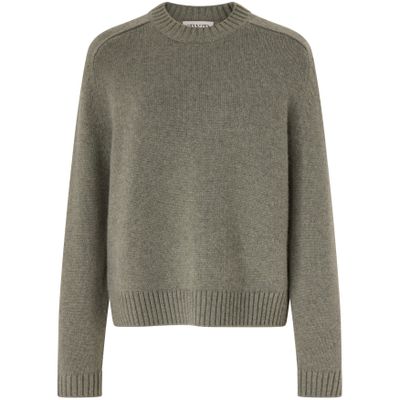 Twp New Jill Round Neck Cashmere Sweater In Green