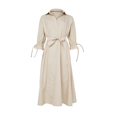 Women's Asymmetric shirt dress | LEMAIRE | 24S