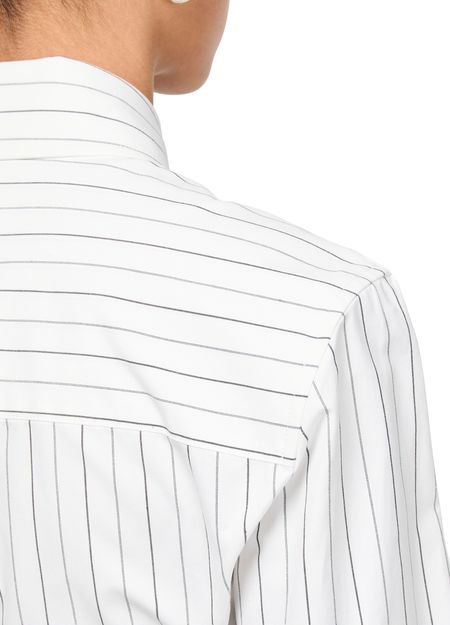Belted cotton shirt - BURBERRY