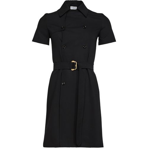 BURBERRY Belted cotton dress
