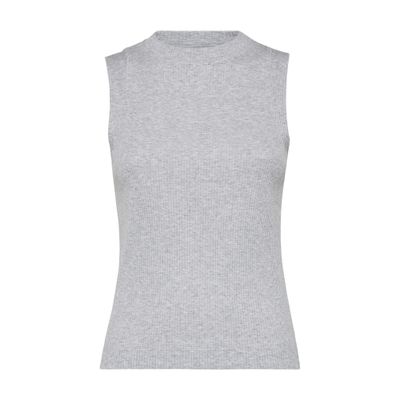 BRUNELLO CUCINELLI RIBBED JERSEY TOP