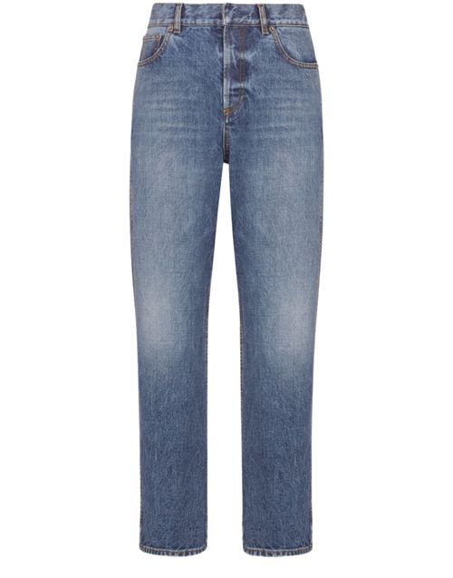 DIOR Dior 8 Cropped-Jeans mit geradem Schnitt, D03