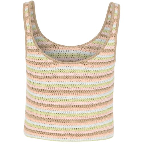 CHLOE Cotton crochet tank top