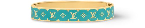 LOUIS VUITTON Nanogram Enamel Bracelet