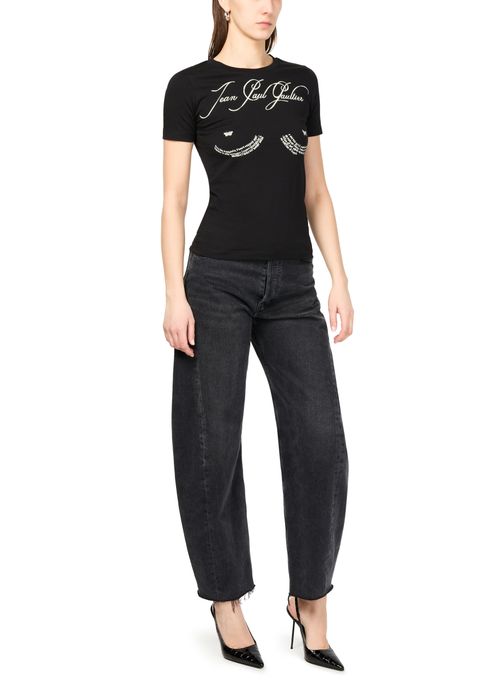 JEAN PAUL GAULTIER Tattoo printed t-shirt