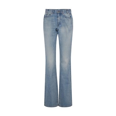 Flared denim pant