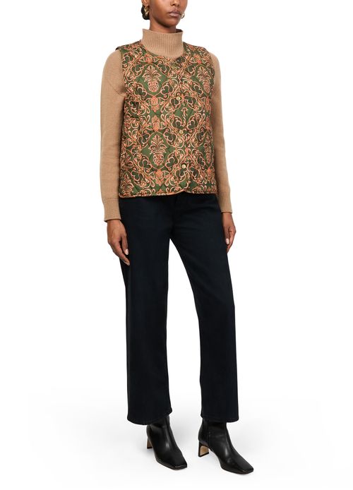 BARBOUR x Farm Rio Fernanda - Sleeveless jacket