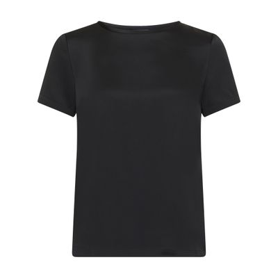 's Max Mara S Max Mara Reno Crew Neck Cotton T Shirt In Black