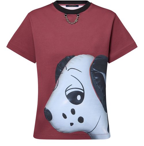 LOUIS VUITTON Tee-shirt sportif à imprimé chien