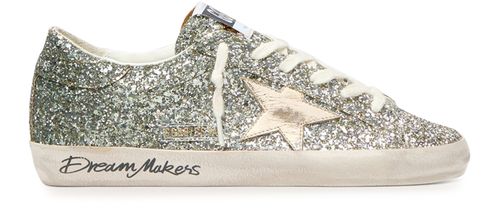 GOLDEN GOOSE Super Star sequined sneakers