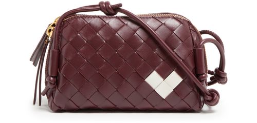 BOTTEGA VENETA Concert Intrecciatio clutch with heart detail